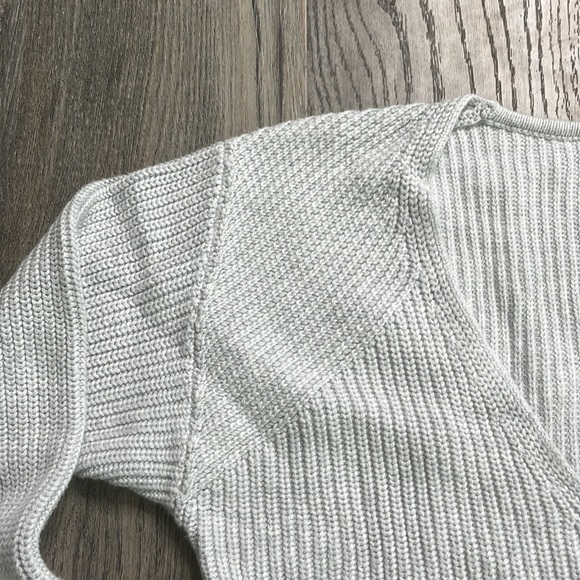 CAbi Women’s Grey Deep V Sweater with Zippered sides, style 3531, size XS - Picture 5 of 13